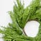 Green Artificial Christmas Cypress Centerpiece Wreath